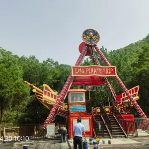 Amusement Park Ride Pirate Ship thumbnail-4