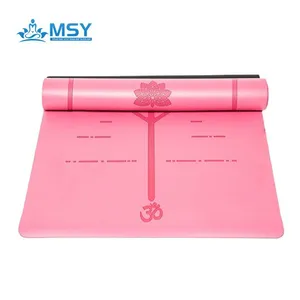 Anti-Bacterial Rubber Yoga Mat With Hygienic Coating, Easy to Clean for Shared Spaces thumbnail-4