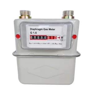 High Precision G4-G100 Aluminum/Steel Shell Diaphragm Membrane Gas Meter thumbnail-3