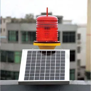 Luoyang Solar Medium Light Intensity Type b Aviation Obstruction Lights, Building Signal Lights for Community Roofs, Zg-t6790 thumbnail-1