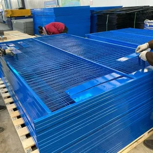 High Quality Hot Dipped Galvanized Canada Standard Temporary Fence Panels for Construction Site Movable Outdoor Fence thumbnail-5