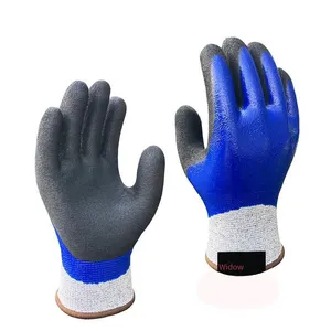 Nitrile Fully Dipped Frosted Waterproof and Cut-resistant Gloves Ms851177 Cut-resistant Gloves thumbnail-3