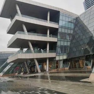 Xinchengpu Steel Structure (suzhou) 2 - 3mm Aluminum Panel Curtain Wall and 10+10 Glass Curtain Wall Manufacturing, Installation and Construction thumbnail-3