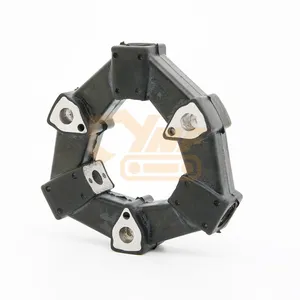 YNF High Quality CF-A Coupling for Excavator Pump Sizes 16 Rubber Coupling CF-A-016-S0 CF-A-016-O0 Construction Machinery Parts thumbnail-1