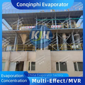 Industrial Evaporator for Wastewater Treatment Plant With High Salt Concentration Processing thumbnail-5