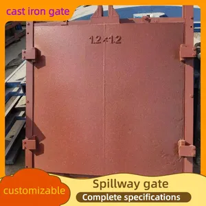 Corrosion Resistant Cast Iron Sluice Gate Professional Water Control Gate for Urban Water Conservancy Pipeline thumbnail-5