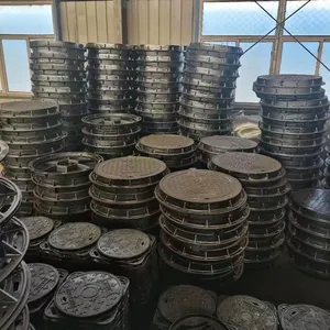 High Quality Jingdong Brand ISO 9001 Certified Round Ductile Iron Manhole Cover Heavy-duty for Road Drainage Customizable thumbnail-6