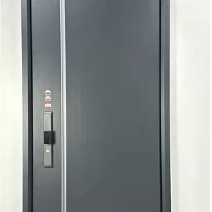 SUNFREE Modern Aluminum Entrance Door, Custom Villa Residential Security Main Entry Door thumbnail-1