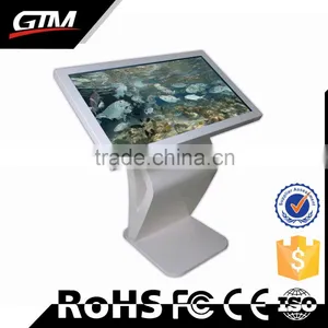 42" Touch Screen All in One pc LCD Display WiFi Optional Floor Stand Advertising Player thumbnail-1