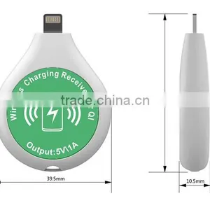 2016 Hot Selling Wireless Charging Receiver for Iphone or Android /qi Wireless Charger thumbnail-2