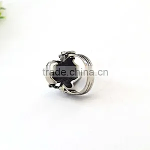 Latest Silver Fashion Jewelry 2016 Big Szie Ring Designs Stainless Steel Rings thumbnail-3