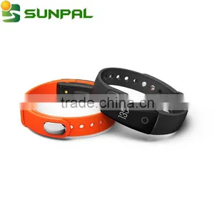 Smart Heart Rate Bracelet ID107 HR For Android 4.4 IOS 7.0 MI3 M4 Waterproof Tracker Fitness Wristbands thumbnail-1