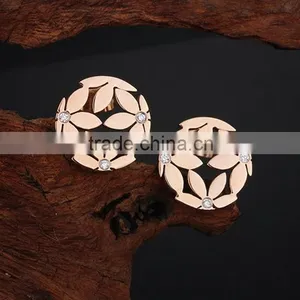 Stainless Steel Hawaiian Flower Costume Jewelry Set thumbnail-3