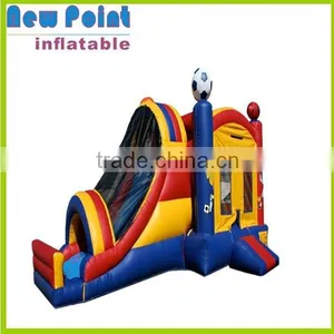 Inflatable Combo Bouncer House for Kids Little Bounce House With Slide Inflatable Combo for Fun thumbnail-1