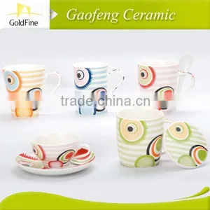 Manufacturer White Porcelain Plain Mug Made in China thumbnail-1