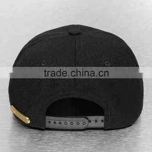 Fleece Hat Pattern Fleece Snapback Hat Making Whole Black thumbnail-4
