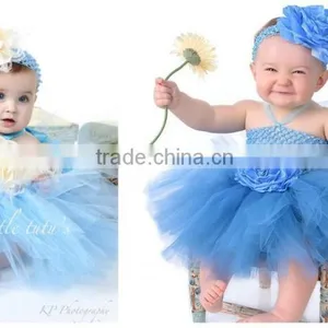 2015 Infant Baby Girls Tutu Dress Cute Baby Birthday Party Dress European Festival Girl Dress thumbnail-1