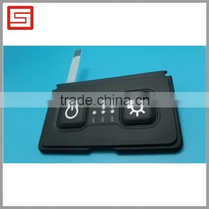 2 Keys Custom Silicone Rubber With Membrane Switches thumbnail-1