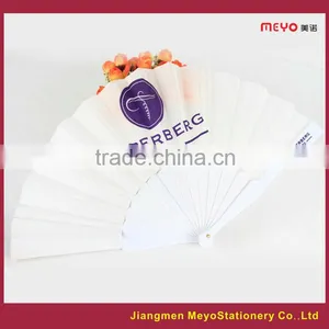 2015 Promotional Gift Custom Plastic Folding Hand Fan Quality Choice thumbnail-2
