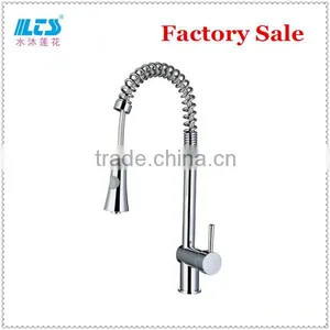 Modern Design Pull Out Kitchen Faucet Kitchen Sink Taps Industry Factory Sale thumbnail-1