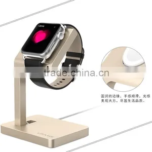 Original USAMS Aluminum Metal Charging Stand Holder Rechargeable Bracket For 42MM Apple Watch MT-3917 thumbnail-4