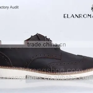 New Style Leather Casual Shoe for Men From Guangzhou Manufacturer Business Casual Shoe thumbnail-2