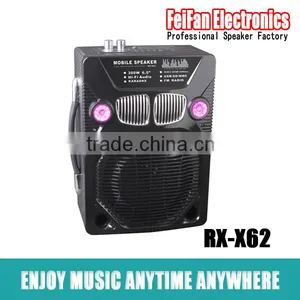 Top Sale 6.5 Inch Portable Speaker/Manual Portable Speaker thumbnail-1