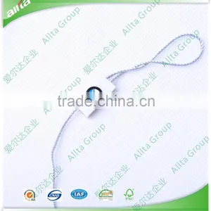 Customize Garment String Seal Plastic Seal Tag for Paper Hang Tags thumbnail-1