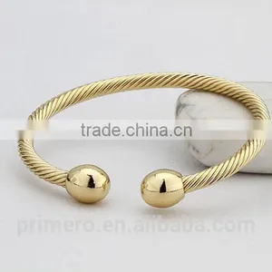 100% Copper Bangle Magnets Health Balance Magnetic Pure Copper Bracelet thumbnail-3