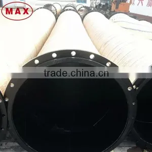 300mm Diameter Suction & Discharge Rubber Hose Pipe With Pn10 Flanges thumbnail-5