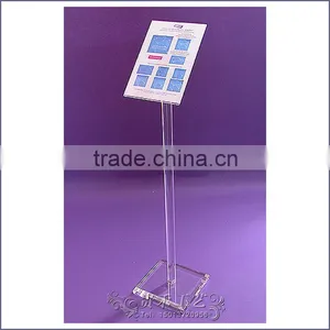 Classic Design Acrylic Rinformation Holders ,High Polished Acrylic Display Stand thumbnail-1