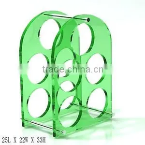 GH-RZ255 Hot Sell and High Quality Acrylic Wine Display Rack, Shatterproof Acrylic Display Rack thumbnail-3