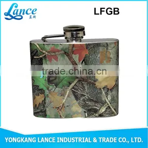 4oz Color Logo Printed Wine Bottle Cheap Price Hip Flask thumbnail-4