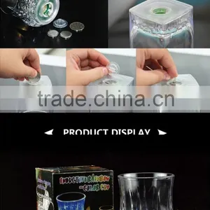 Edgelight LED Lighting Cup RGB Color for Party Events , Night Bar Use Products Quality Choice thumbnail-2