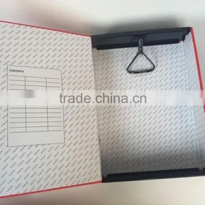 2016 New Style Factory Price Paper FC 3inch Box File thumbnail-6