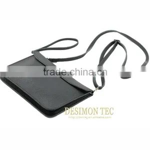 Paypal Hand Leather 8" Tablet Case for Samsung Galaxy Tab 3.8.0 With Shoulder /neck Strap China Supplier thumbnail-3