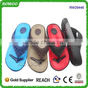 Popular EVA Soft Slippers Casual Men Beach Sandals Outdoor Flip Flops thumbnail-1