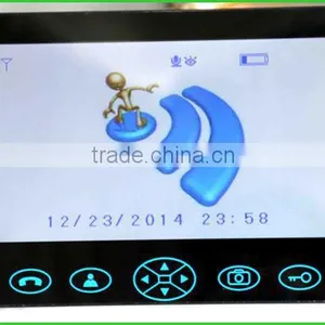 Upgraded 9 '' TFT-LCD Villa Wireless Memory Video Door Phone With Remote Control Unlocking by Long Distance More Than 50meters thumbnail-4