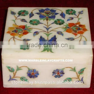 Decorative Marble Jewellery Box thumbnail-1