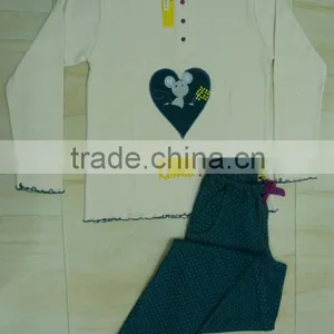 Ladies Fashion Pajama Top thumbnail-3