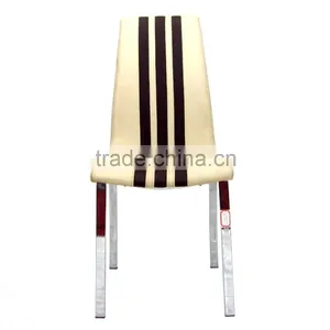 Modern Appearance Metal Chrome Leg Dining Chair thumbnail-6