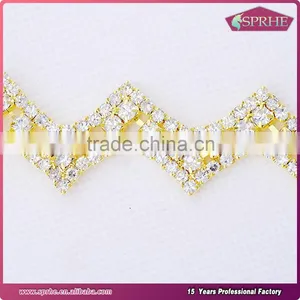 Rhinestone Chain Trim thumbnail-1