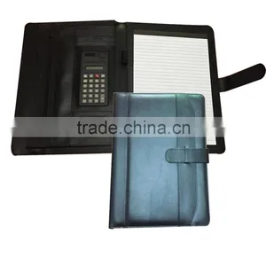 Custom A4 Leather Compendium With Calculator thumbnail-1