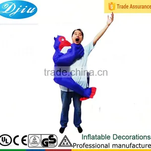 DJ-CO-187 Bule Color Halloween Jumpsuit Inflatable Monkey Costume for Men thumbnail-1