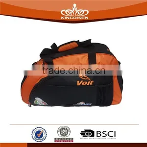2015 New Design Orange Black Nylon Travel Bag thumbnail-1