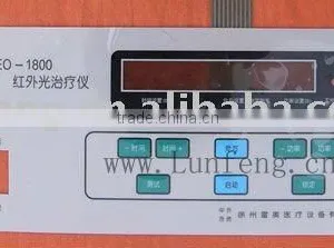 Tactile Membrane Switch With Transparent Window thumbnail-1