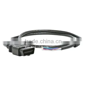 Cable, J1962M to Open End, 3ft. w/ Strain Relief thumbnail-1
