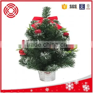 30cm Small Mini Pvc Decorative Christmas Tree thumbnail-3