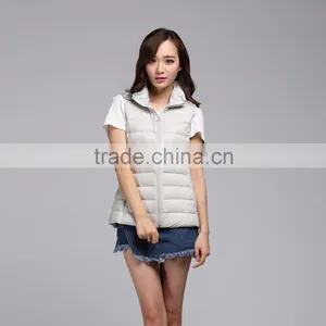 European Style Down Vest Ladies Vest for Women thumbnail-1