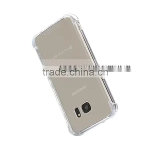 Lowest Price ! Durable Dustproof ,Transparent Clear Shockproof Hybrid Mobile Phone Case for Samsung Galaxy S7 thumbnail-2